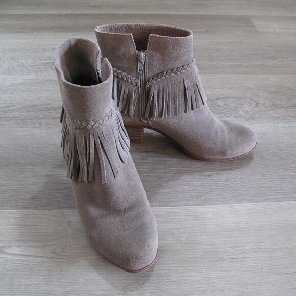 GIANNI BINI Fay Fringe Ankle Booties - Picture 6 of 13